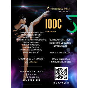L&rsquo;international Online Dance Competition et embauche de gagnant·e