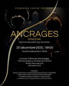 Dance Performance: ANCRAGES