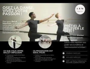 BALLET IMPULSION | Programme pour adultes passionné·e·s