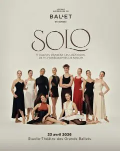 SOLO – spectacle finissant ESBQ
