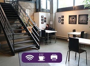 L’Atrium, espace de travail partagé