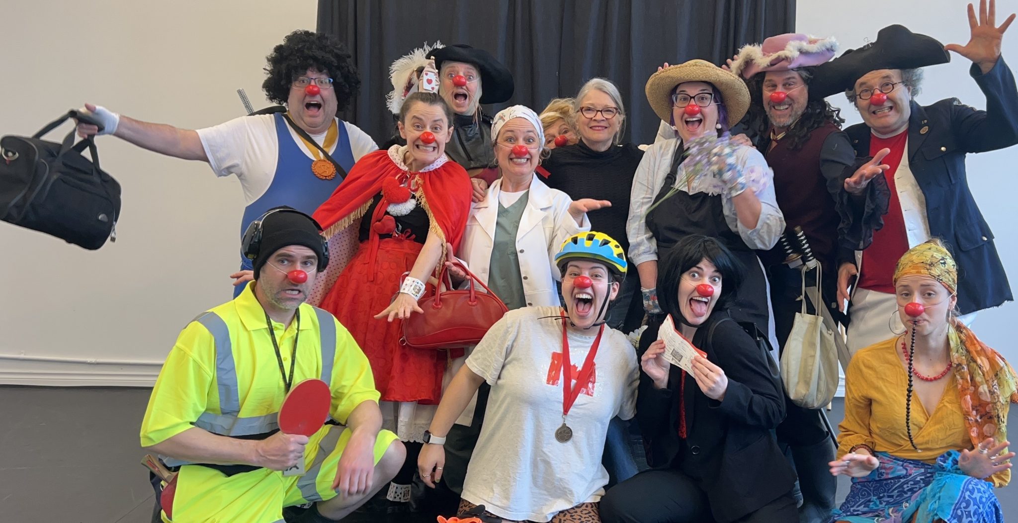STAGE – JEU CLOWNESQUE (formation) 30 heures – 16, 17, 28 et 23, 24, 25 octobre 2026 – 10h à 15h