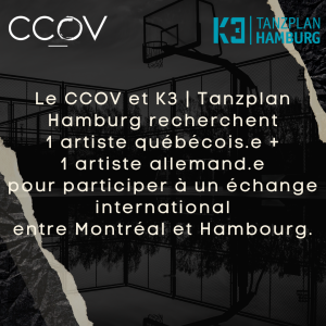 International Exchange Residency – CCOV and K3 | TANZPLAN