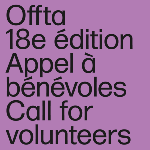 Bénévolat / Volunteering – OFFTA 2024