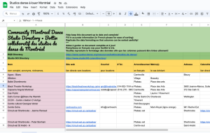 Studios | Bottin collaboratif des studios de danse de Montréal